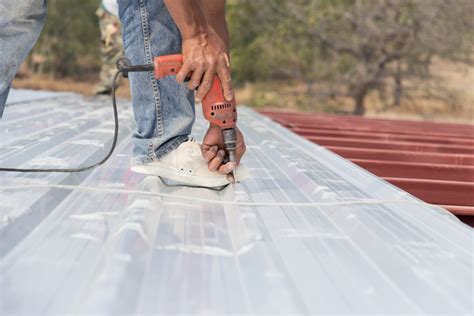 house metal roof repair|metal roof screw replacement cost.